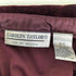 CAROLYN TAYLOR 90S レギュラーカラーL/S ベロアシャツ レディース JPN:S