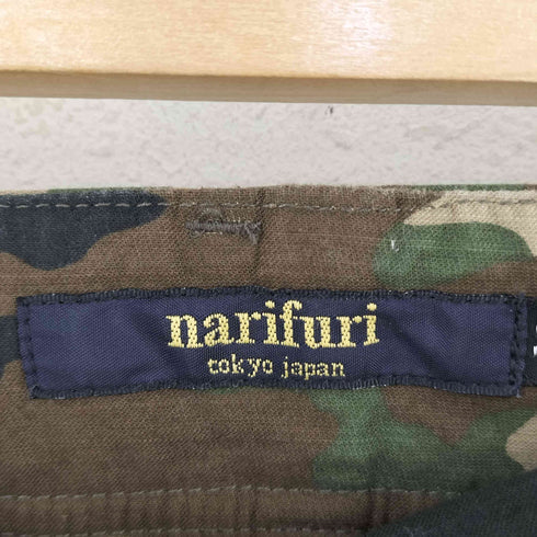 ナリフリ narifuri 迷彩バイクカーゴパンツ メンズ JPN:M