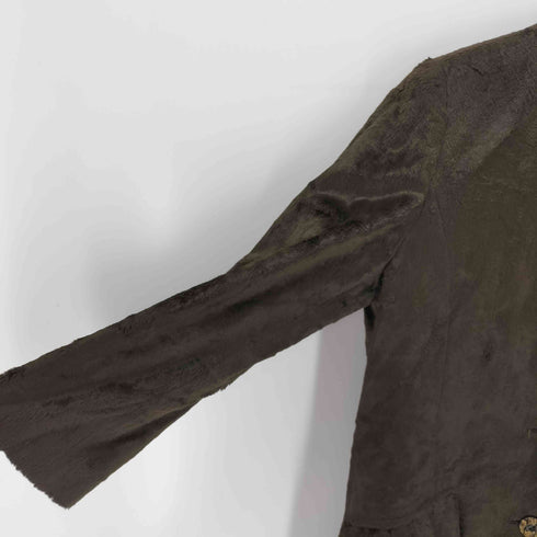 ローガ ROGA パイル糸 スタンドカラーコート レディース