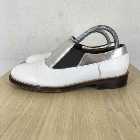 マルニ MARNI バイカラーレザーローファー レディース 39