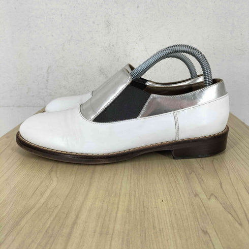 マルニ MARNI バイカラーレザーローファー レディース 39