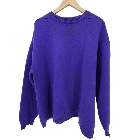 スタジオニコルソン STUDIO NICHOLSON 英国製 HEMYL ENGLISH LAMBSWOOL クルーネック ニット メンズ import:M