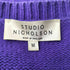 スタジオニコルソン STUDIO NICHOLSON 英国製 HEMYL ENGLISH LAMBSWOOL クルーネック ニット メンズ import:M