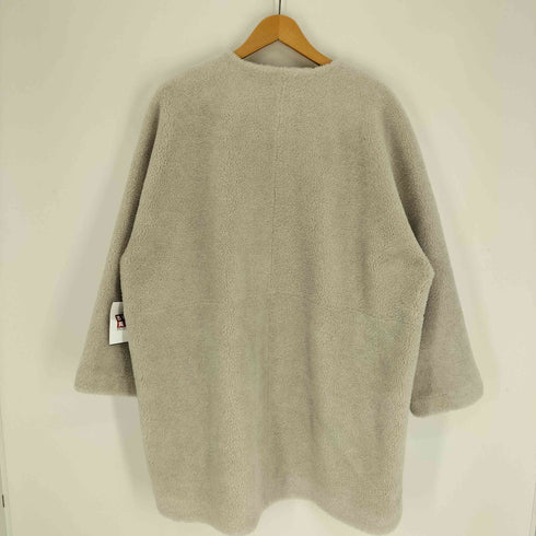 ミラオーウェン Mila Owen ノーカラーシャツカーブボアジャケット レディース ONE SIZE