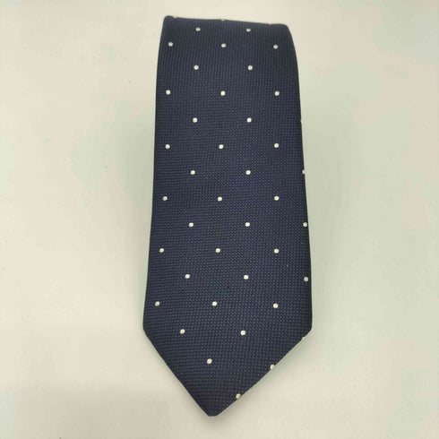 ミスタージェントルマン MR.GENTLEMAN ESSENTIAL ドット柄シルクネクタイ メンズ