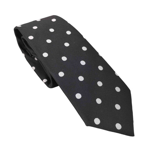 ミスタージェントルマン MR.GENTLEMAN ESSENTIAL ドット柄シルクネクタイ メンズ
