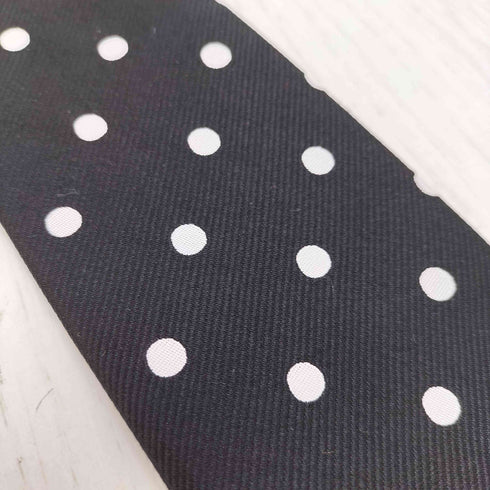 ミスタージェントルマン MR.GENTLEMAN ESSENTIAL ドット柄シルクネクタイ メンズ