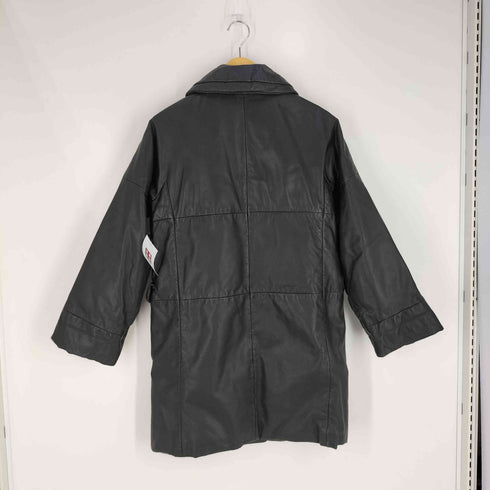 ラムレザー パテッドコート レディース JPN:38
