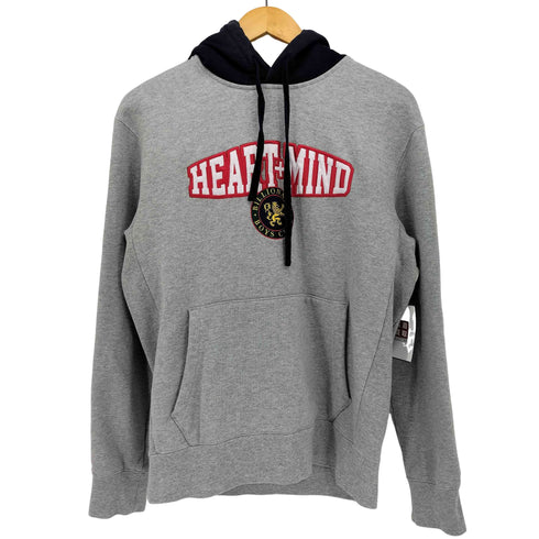ビリオネアボーイズクラブ Billionaire Boys Club HEART AND MIND フロントロゴ フード 切替 プルオーバー パーカー メンズ JPN:M