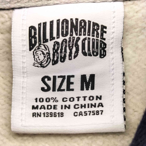 ビリオネアボーイズクラブ Billionaire Boys Club HEART AND MIND フロントロゴ フード 切替 プルオーバー パーカー メンズ JPN:M