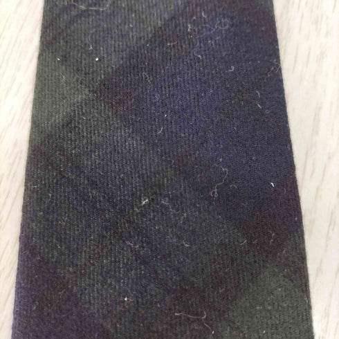 ミスタージェントルマン MR.GENTLEMAN ESSENTIAL チェックウールネクタイ メンズ