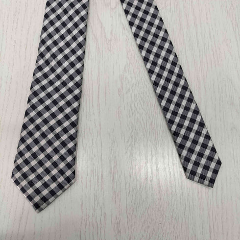 ミスタージェントルマン MR.GENTLEMAN ESSENTIAL チェックシルクネクタイ メンズ