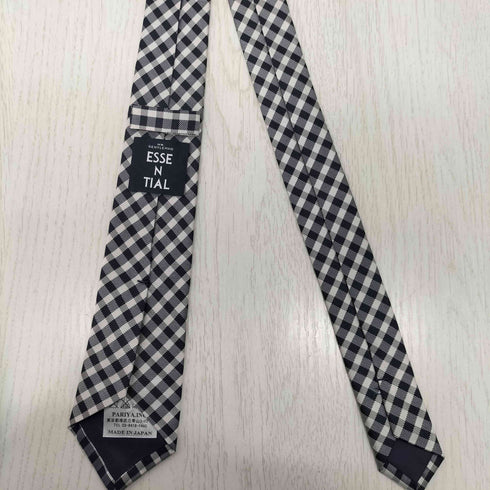 ミスタージェントルマン MR.GENTLEMAN ESSENTIAL チェックシルクネクタイ メンズ
