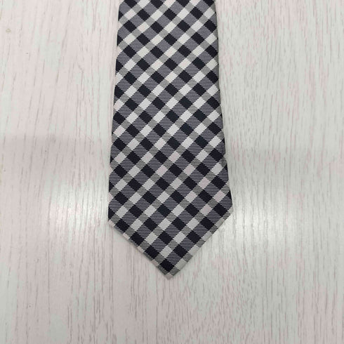 ミスタージェントルマン MR.GENTLEMAN ESSENTIAL チェックシルクネクタイ メンズ