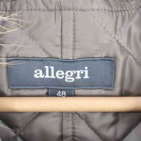 アレグリ allegri ラクーンファー ライナー付きモッズコート  メンズ JPN:48