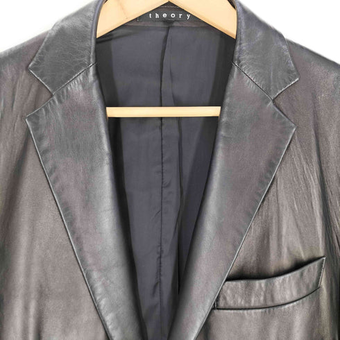 セオリー theory ラムレザー テーラードジャケット メンズ JPN:40
