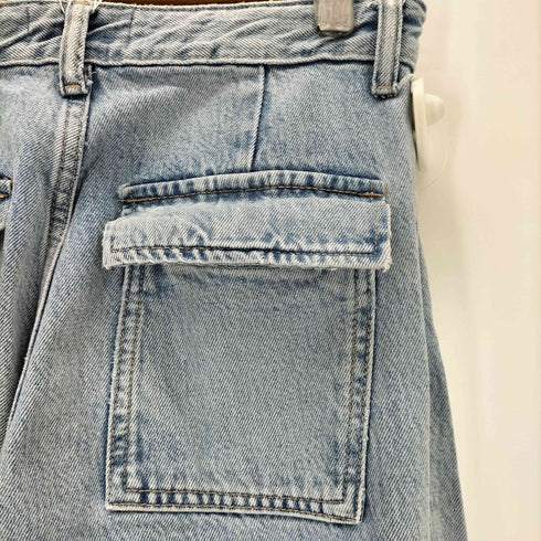ザラ ZARA デニムカーゴパンツ レディース 32