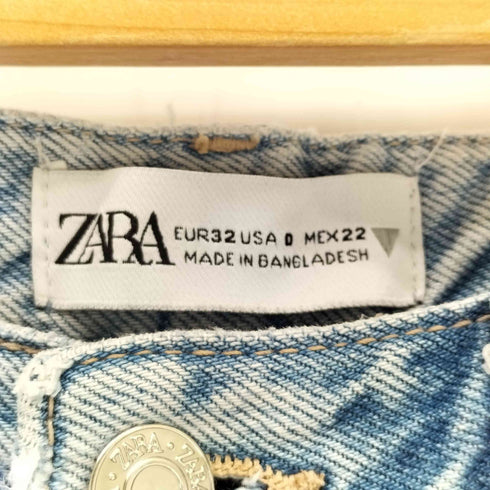 ザラ ZARA デニムカーゴパンツ レディース 32