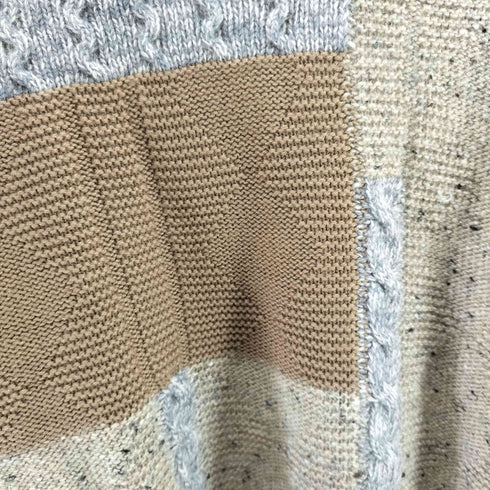 ウィークエンドマックスマーラ Weekend Max Mara モヘア混 パッチワークデザインニット レディース JPN:S