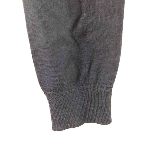 ジルサンダーネイビー JIL SANDER NAVY シルクウール パイピングデザイン クルーネック カーディガン レディース JPN:M