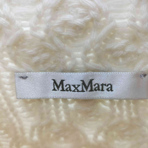 マックスマーラ MAX MARA 白タグ ケーブル  タートルネック ニット レディース JPN:M