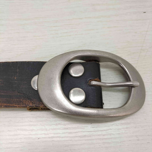 スタッズ レザーベルト メンズ