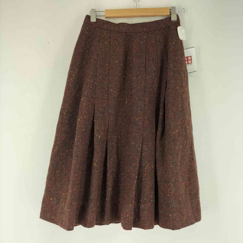 70S 片爪 ネップ加工 スカート レディース