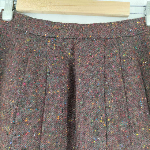 70S 片爪 ネップ加工 スカート レディース