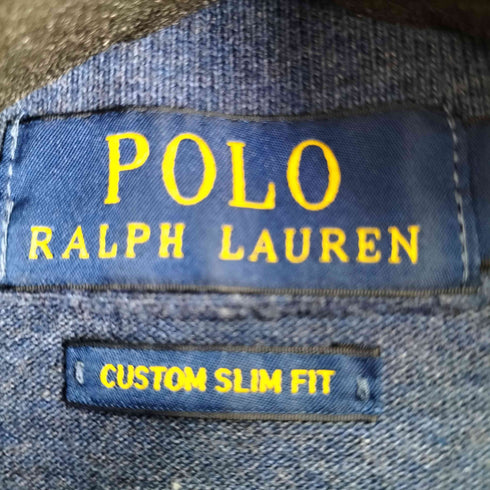 ポロラルフローレン POLO RALPH LAUREN CUSTOM SLIM FIT ビッグポニー刺繍 S/S ポロシャツ メンズ import:L