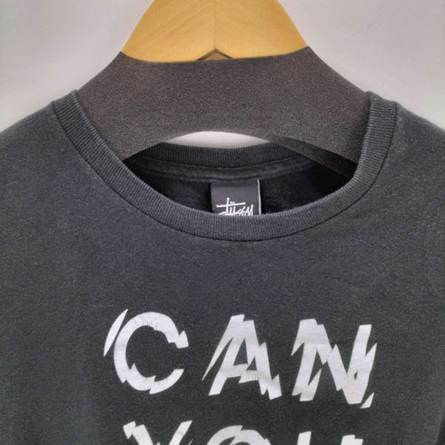 ステューシー Stussy フロントプリントクルーネックS/S Tシャツ メンズ import:M