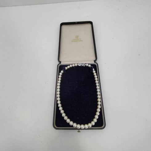 MIKIMOTO SIL刻印 5.5-6.0mm アコヤ パール ネックレス レディース