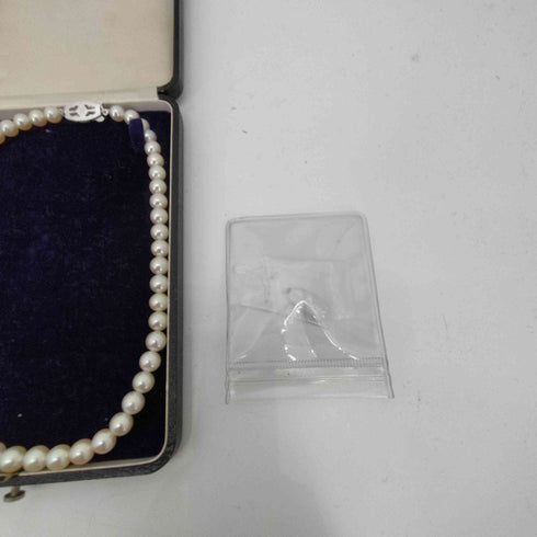 MIKIMOTO SIL刻印 5.5-6.0mm アコヤ パール ネックレス レディース