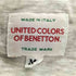 ユナイテッドカラーズオブベネトン UNITED COLORS OF BENETTON 90s 袖&裾シングル イタリア製 プリント クルーネックTシャツ メンズ import:M
