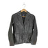 ギャップ Gap 00s GENUINE LEATHER 2Bテーラードジャケット レディース 4