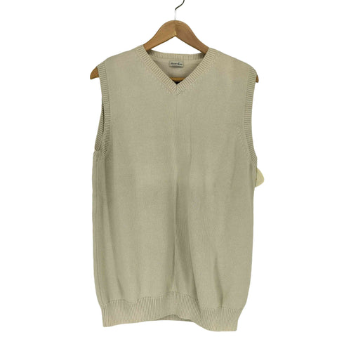 スティーブンアラン Steven Alan CORD CTN V-NECK KNIT VEST メンズ  L