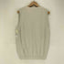 スティーブンアラン Steven Alan CORD CTN V-NECK KNIT VEST メンズ  L