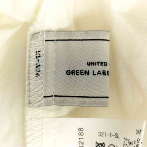 ユナイテッドアローズグリーンレーベルリラクシング UNITED ARROWS green label relaxing スキッパー ドルマン シャツ レディース