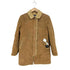 バーバリーブルーレーベル BURBERRY BLUE LABEL ムートンコート レディース 38
