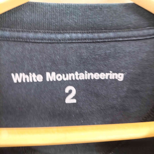 ホワイトマウンテニアリング WHITE MOUNTAINEERING アームプリント L/S Tシャツ メンズ 2