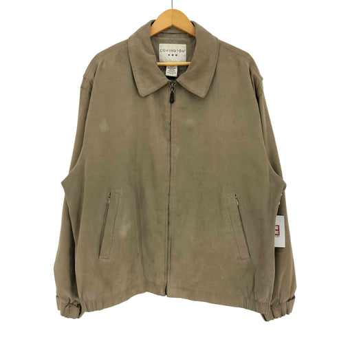 コヴィントン Covington 90-00s フェイクスエード スイングトップ メンズ import:XL