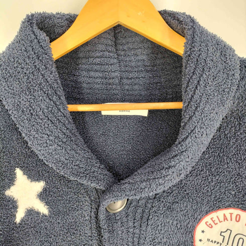 ジェラートピケオム Gelato Pique Homme アニバーサリージャガードショールカーディガン メンズ JPN:L