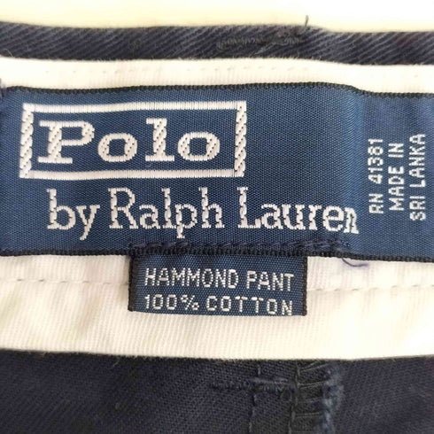 ポロバイラルフローレン Polo by RALPH LAUREN 90-00s HAMMOND PANTS ポロチノ 2タックチノ メンズ 34/34