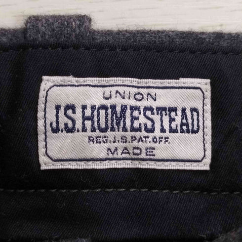 ジャーナルスタンダードホームステッド JOURNAL STANDARD J.S HOMESTEAD ウールナイロン センタープレススラックス メンズ JPN:S