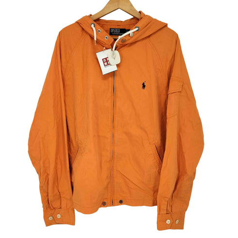 ポロバイラルフローレン Polo by RALPH LAUREN 90-2000s コットンナイロンパーカー メンズ import:XL