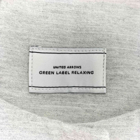 ユナイテッドアローズグリーンレーベルリラクシング UNITED ARROWS green label relaxing パウダリー ノーカラー ジレ レディース