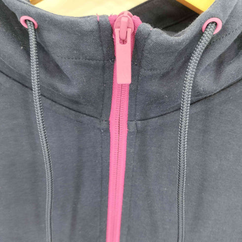 ランズエンド LANDS END コットン ジップアップ パーカー レディース import:M