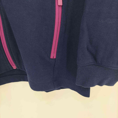 ランズエンド LANDS END コットン ジップアップ パーカー レディース import:M