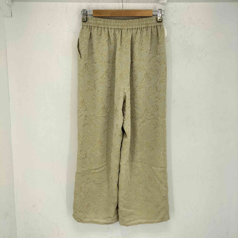 ユナイテッドアローズグリーンレーベルリラクシング UNITED ARROWS green label relaxing メッシュ ジャガード パンツ レディース