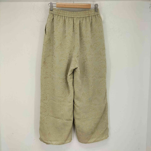 ユナイテッドアローズグリーンレーベルリラクシング UNITED ARROWS green label relaxing メッシュ ジャガード パンツ レディース