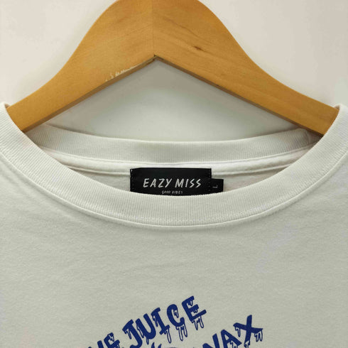 EAZY MISS GOOD VIBES 昭子ちゃん LOVE JUICE SKATE WAX プリント S/S Tシャツ メンズ JPN:L